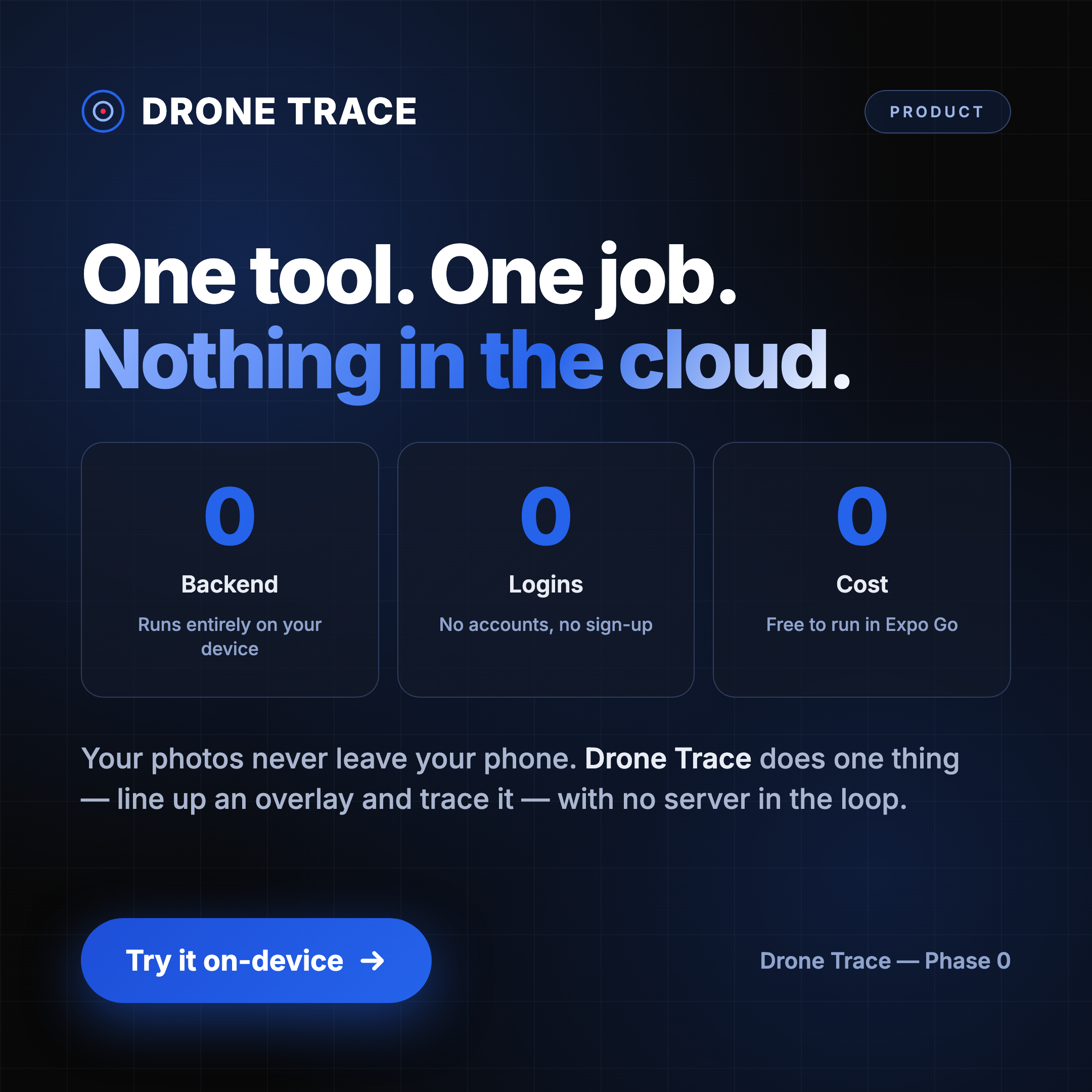 drone-trace